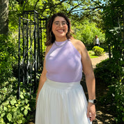 Halter Tank Top - Lavender