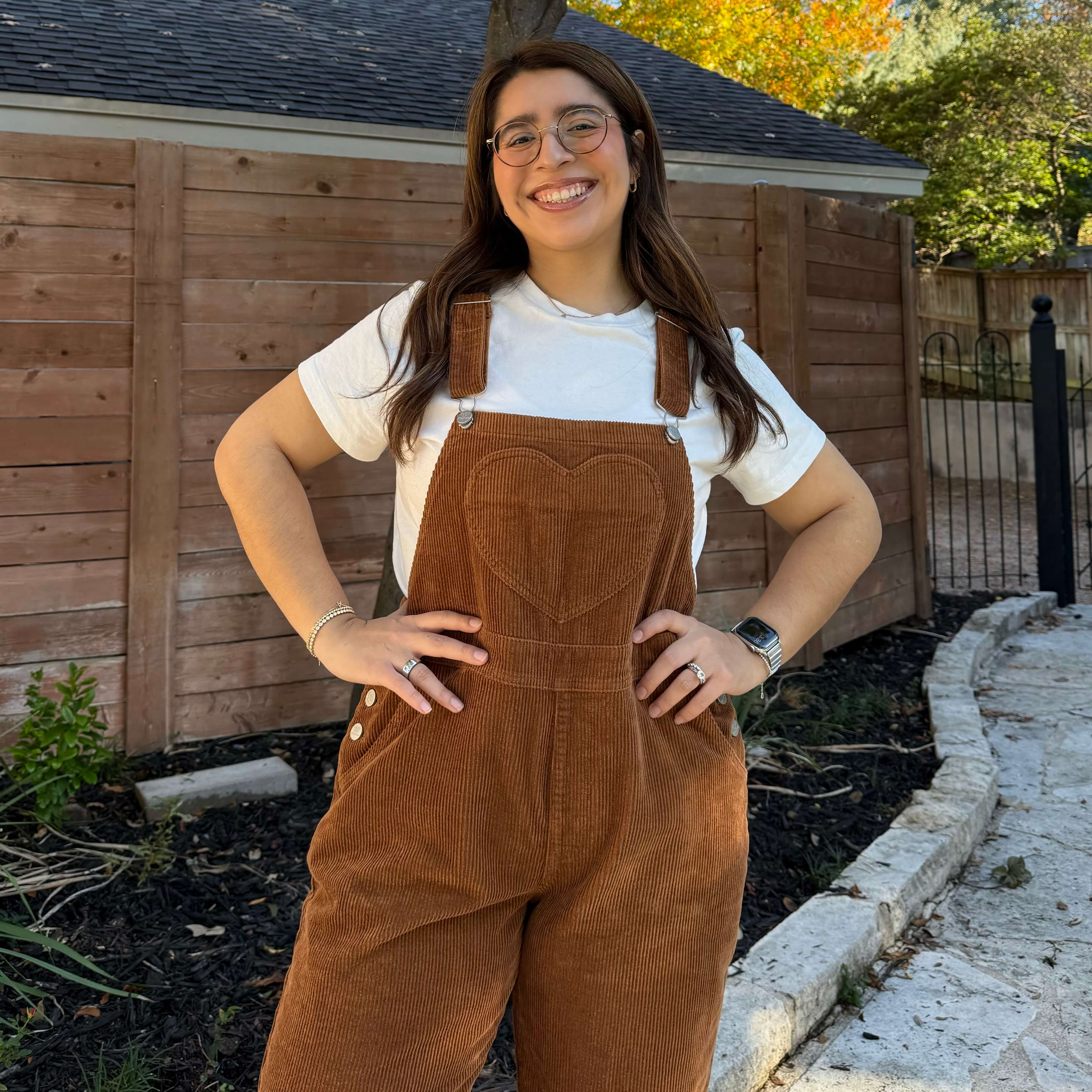 29" Corduroy Overall Jeans - Acorn