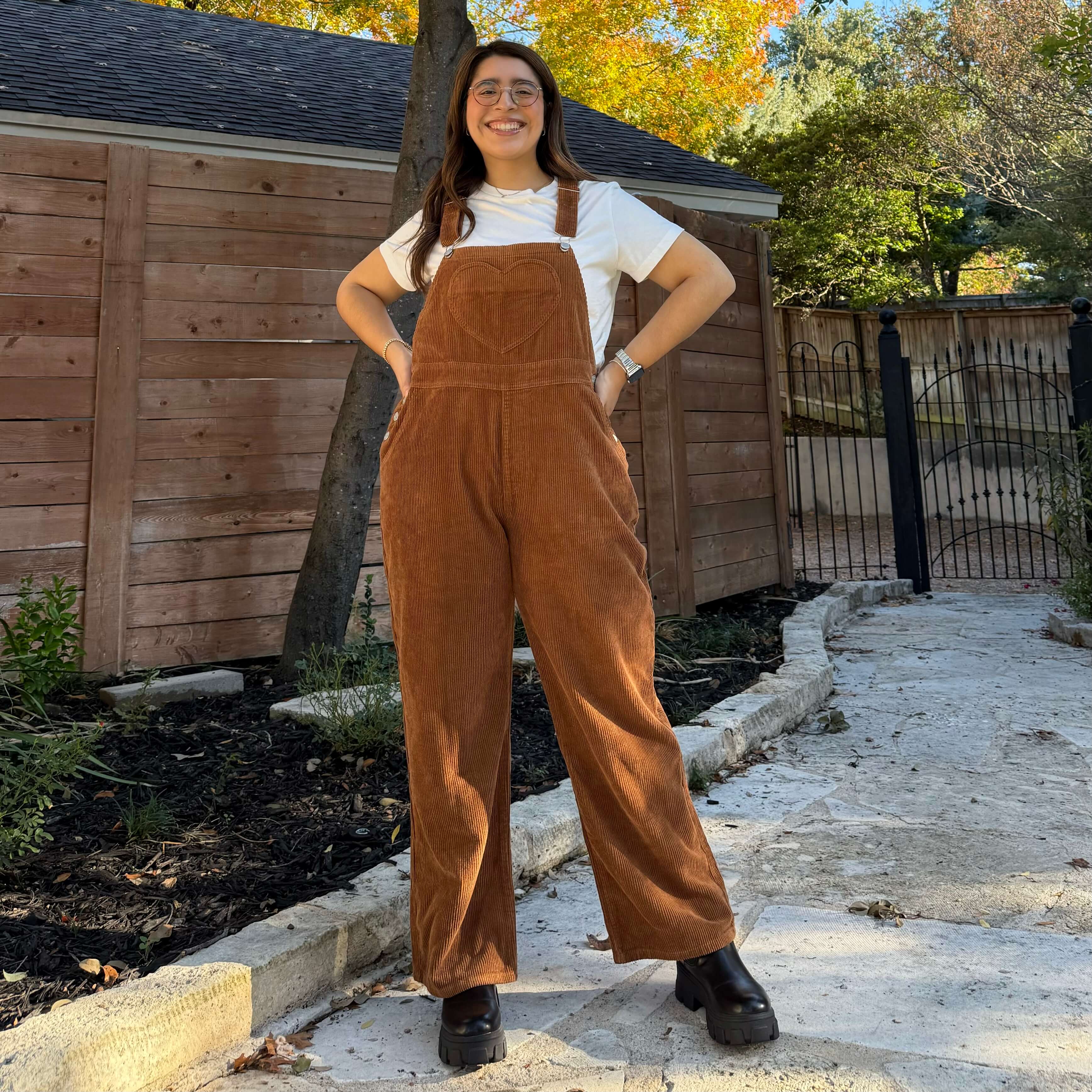29" Corduroy Overall Jeans - Acorn