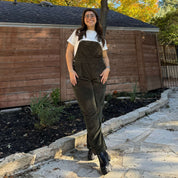 29" Corduroy Overall Jeans - Olive