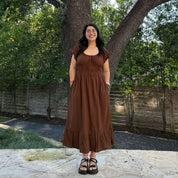 The Poem Dress - Acorn