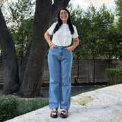 29" Inseam Straight Leg Jeans - Light Wash *Clearance Sale*