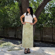 Flora Skirt - Green *Clearance Sale*