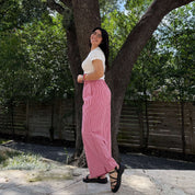 26" Inseam Picnic Pants - Red Gingham *Clearance Sale*