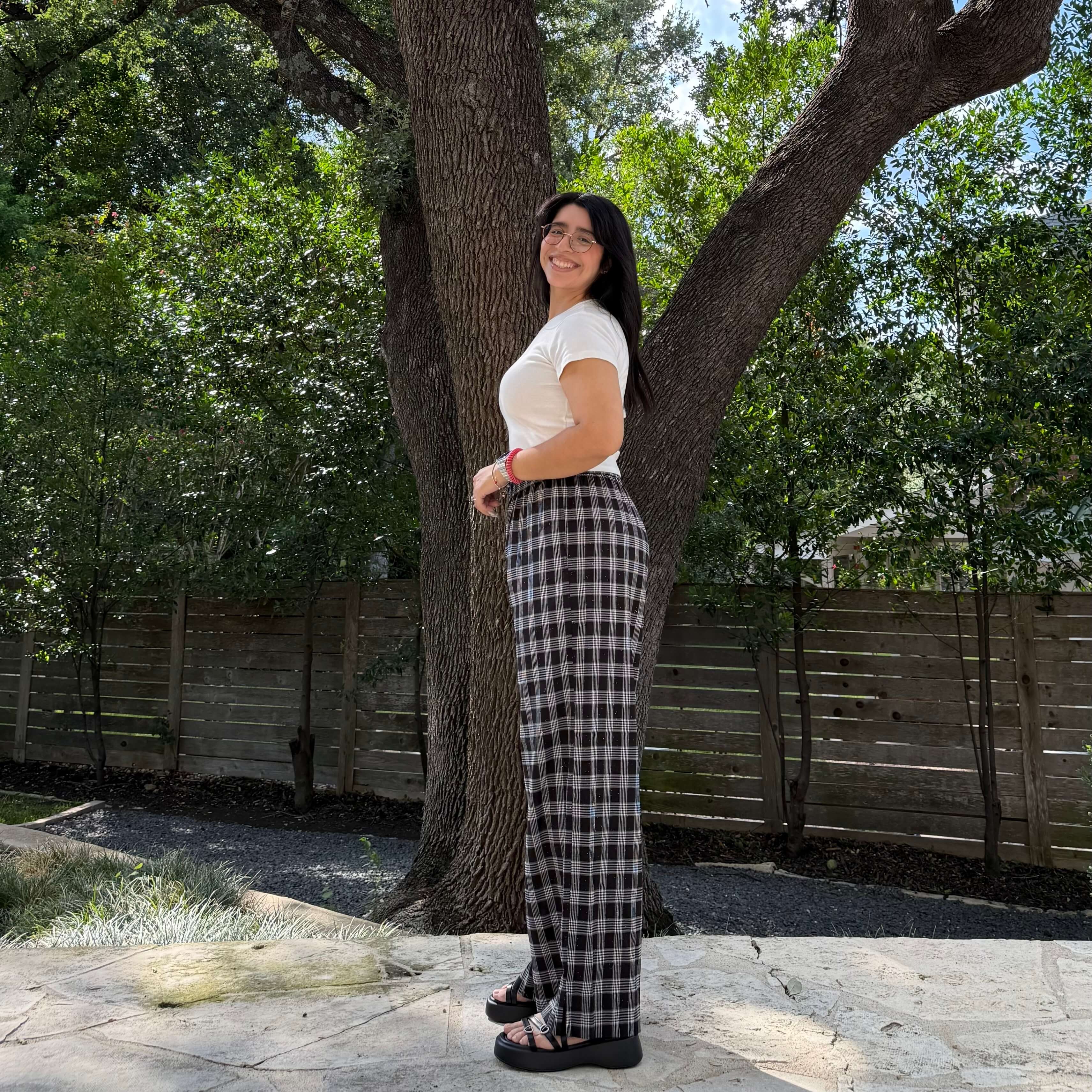 28 Inch Picnic Pants - Midnight Plaid *Clearance Sale*