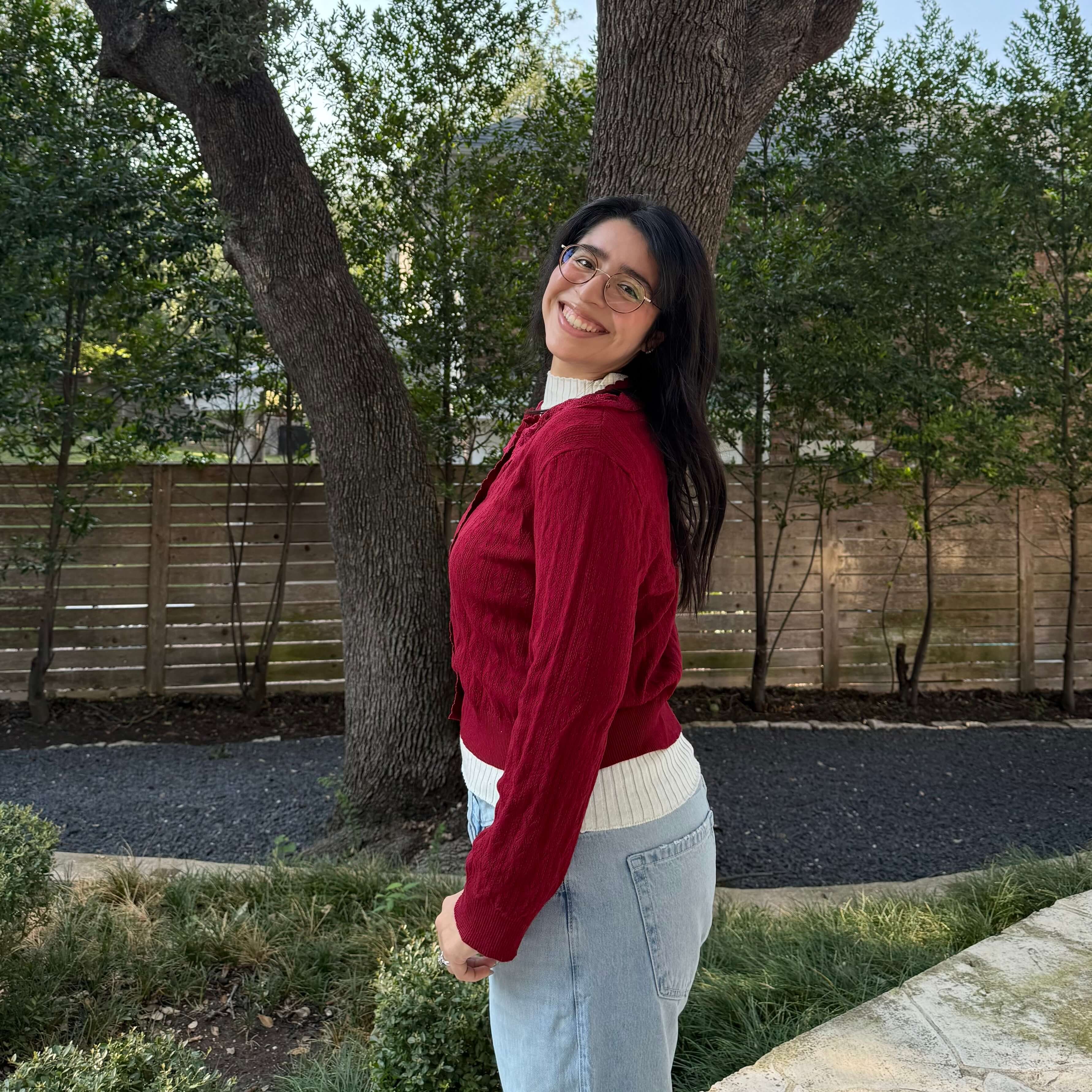 Storybook Cardigan - Cherry *Clearance Sale*