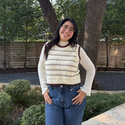 The Scholar Vest - Cream *Clearance Sale*