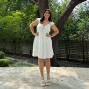 The Willow Dress - White Floral *Clearance Sale*