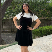 Academy Mini Dress - Black *Clearance Sale*