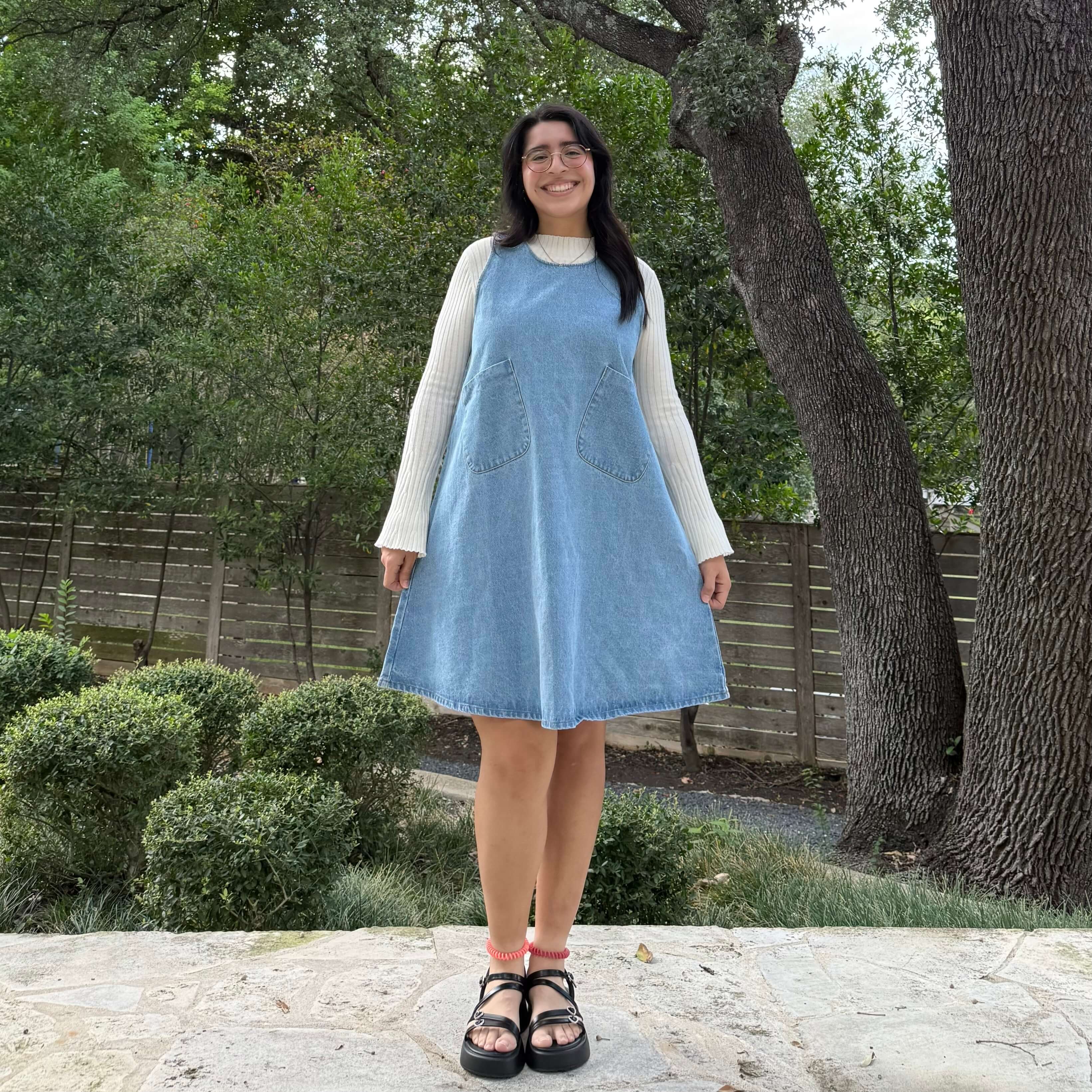 Denim Dress - Light Wash *Clearance Sale*