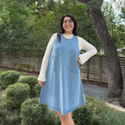 Denim Dress - Light Wash *Clearance Sale*