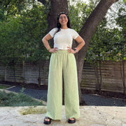 28" Inseam Picnic Pants - Celery *Clearance Sale*