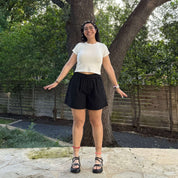 Summer Shorts - Solid Black *Clearance Sale*